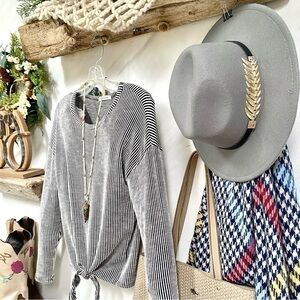 Farmers/ranch wide rim boho hat w western/country/prairie/equestrian vibe